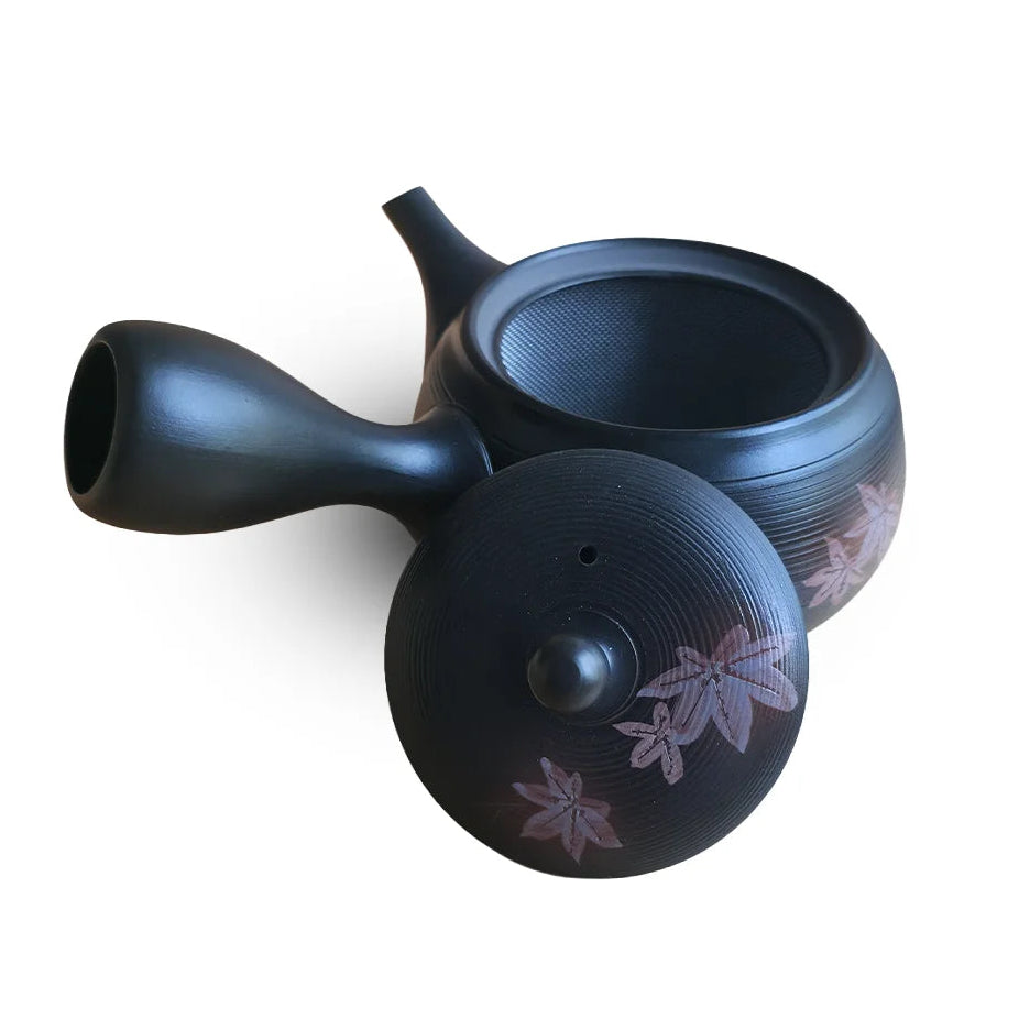 360° Filter Obi-Ami Kyusu Black Maple Leaf