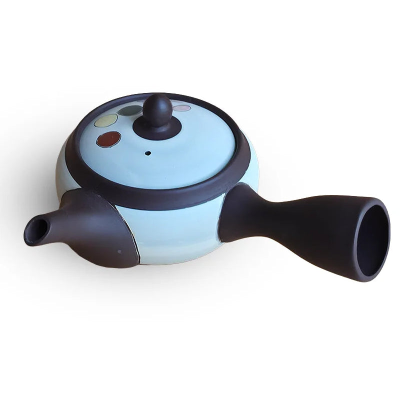 360° Filter Super-Wide Kyusu Brown Polka Dots