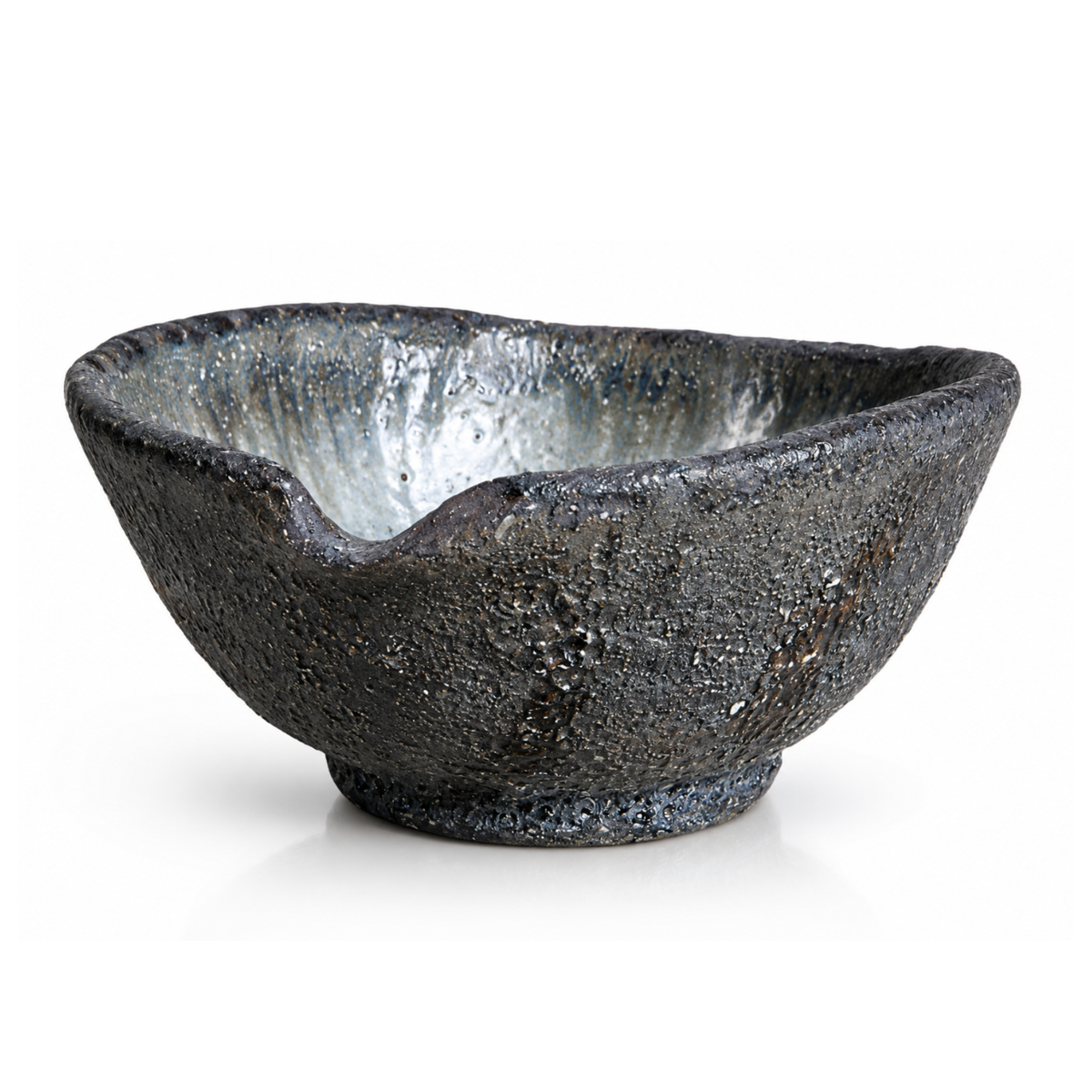 Ohara Ash Crystal Katakuchi – Handcrafted Japanese Pouring Bowl
