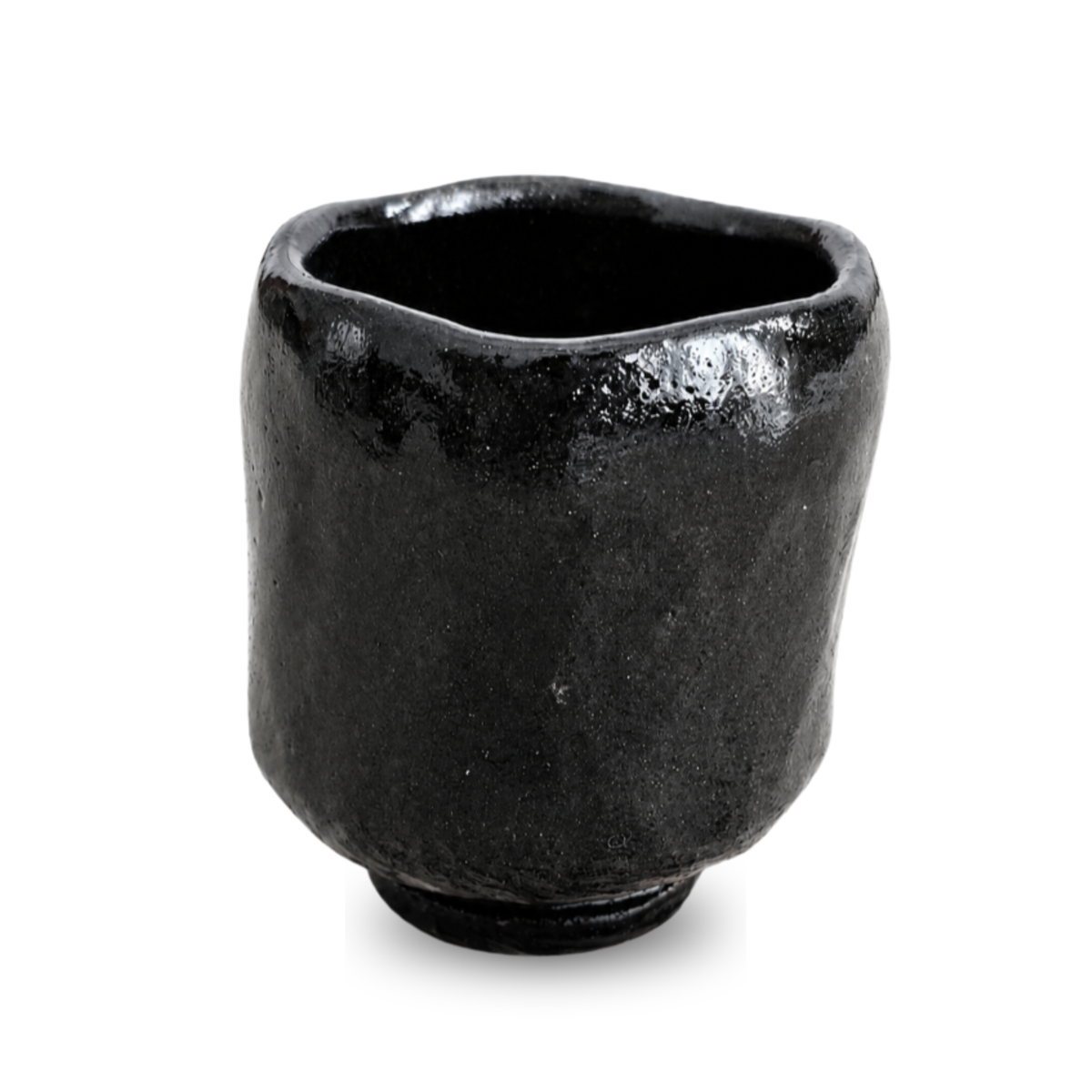 Kyoto Raku Black Yunomi (Cup) – Waraku Kiln