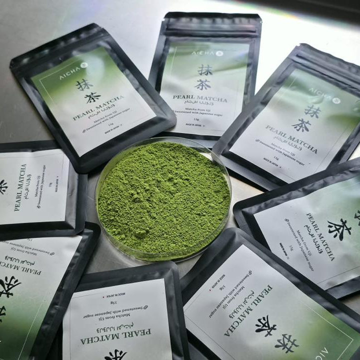 AICHA Pearl Matcha (Pre-sweetened)