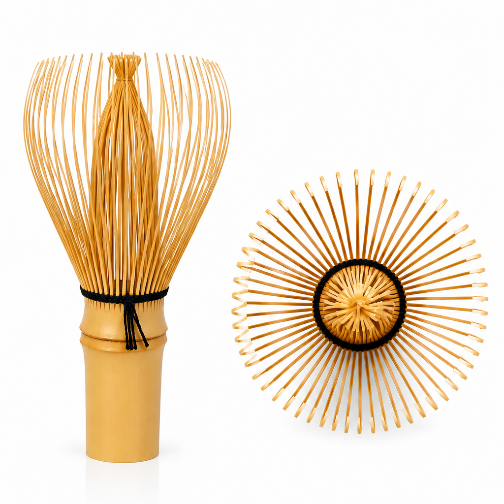 Chasen Cream No. 7 · Golden Bamboo, 62 Tines · Usucha