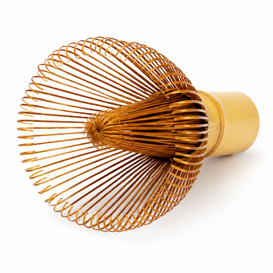 Chasen No. 114 · White Bamboo, 80 Tines · Usucha