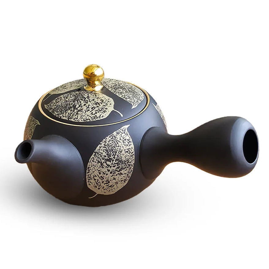 Shomei Kokudei Gold Leaf Artisan Kyusu