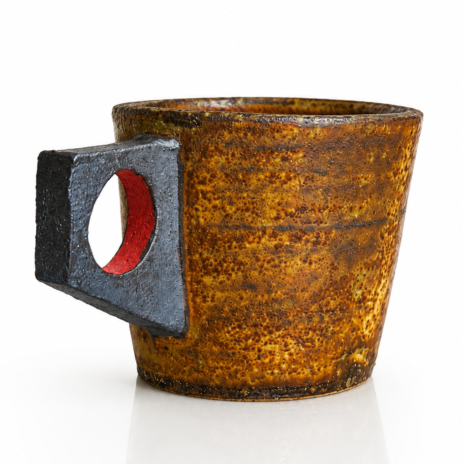 handmade Japanese ceramic mug
Mashiko pottery
artisan Japanese mug