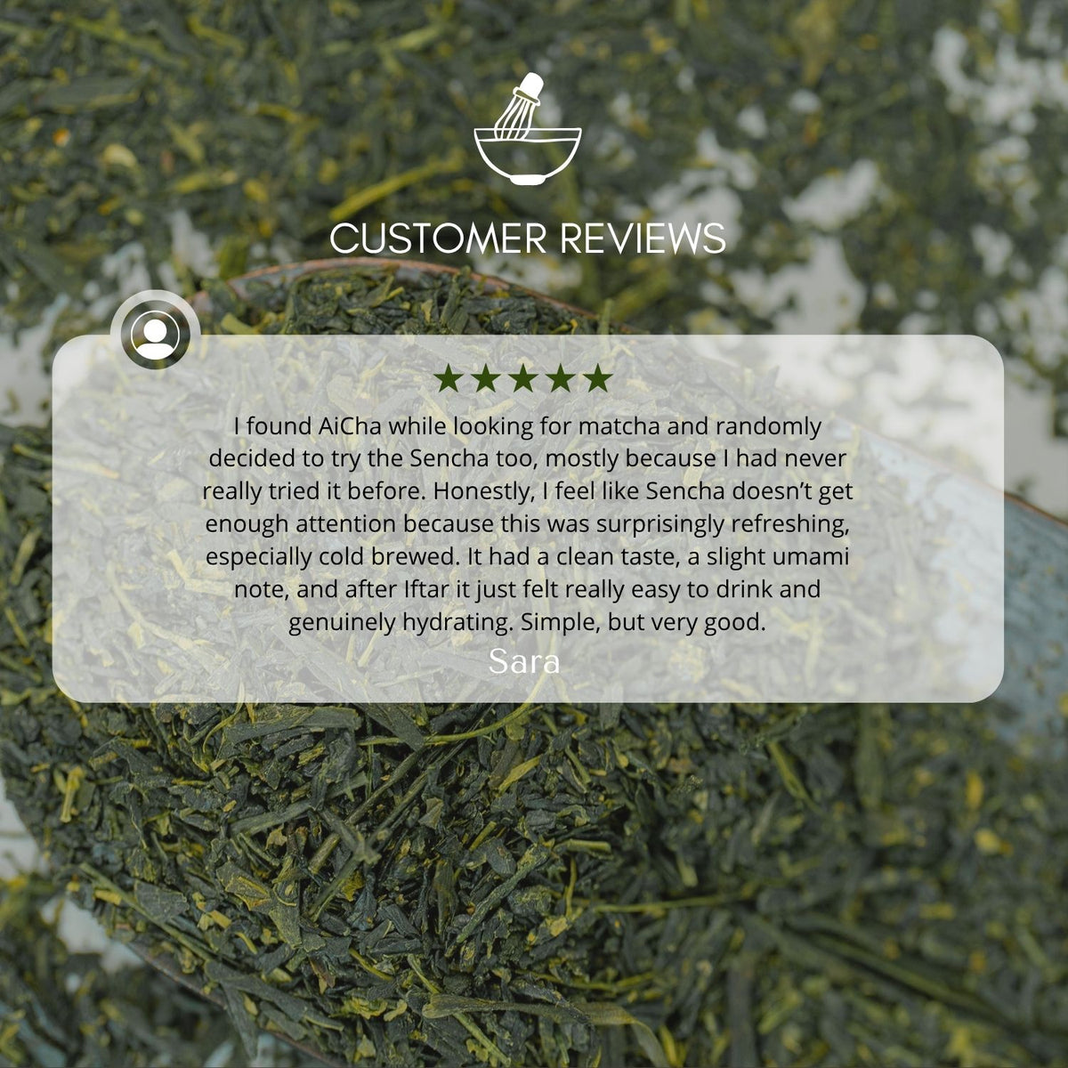AICHA Premium Sencha Tea Bags