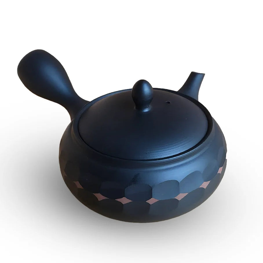 Ceramesh Kyusu Horyu Black Cut-Shu