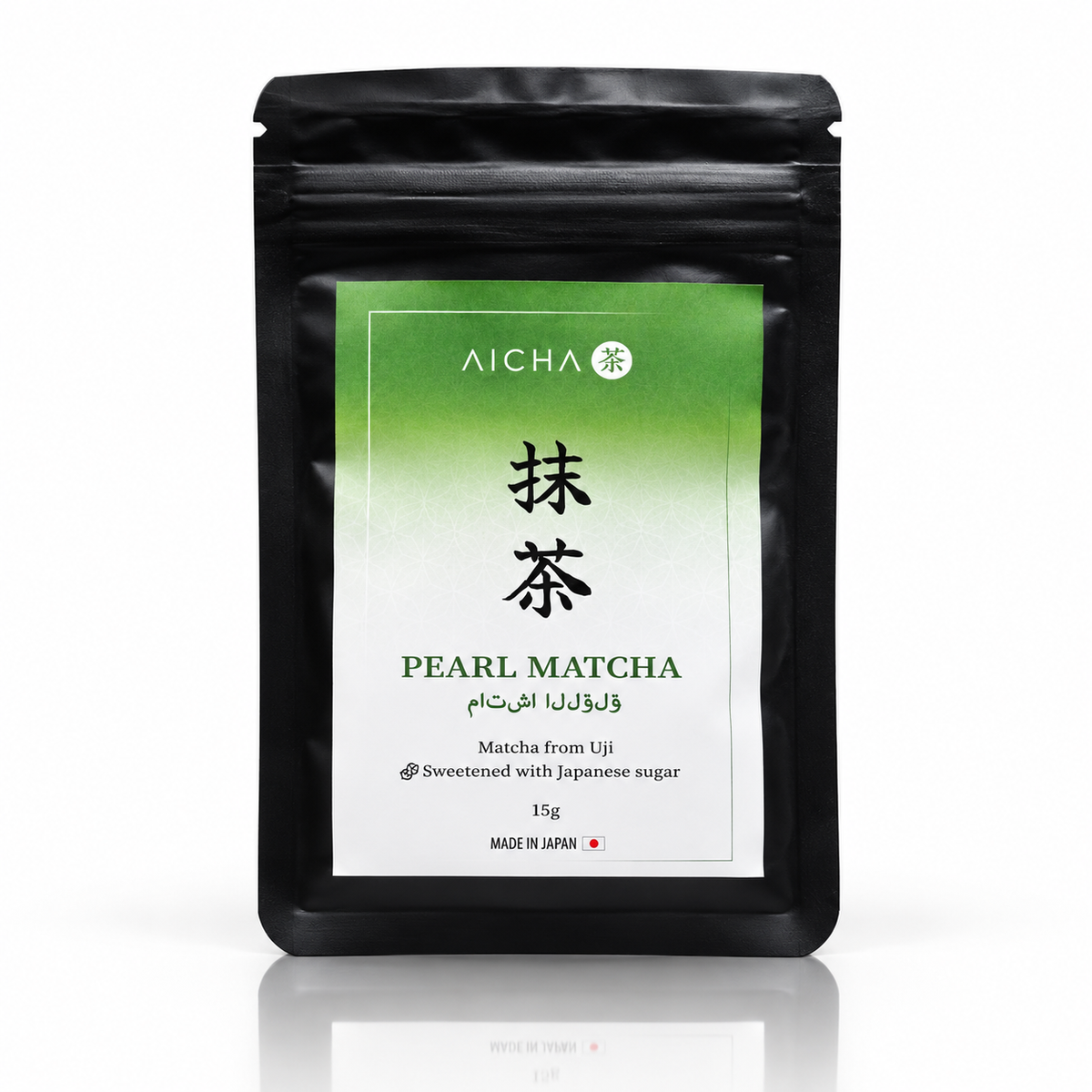 Aicha Pearl Matcha (Pre-sweetened)