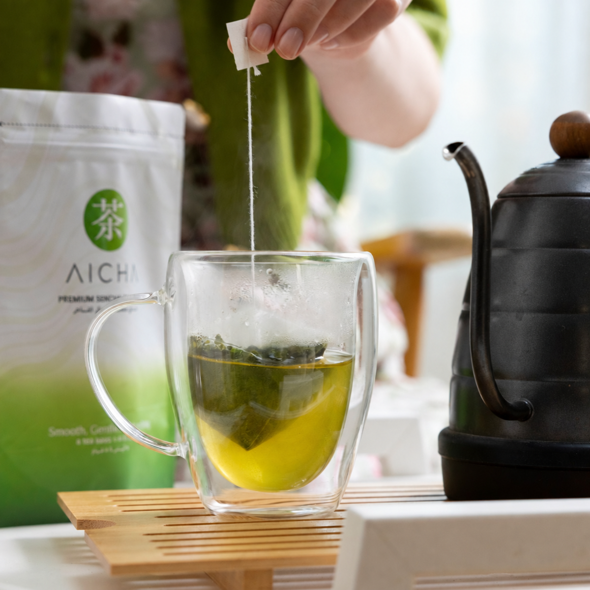 Aicha Premium Sencha Tea Bags