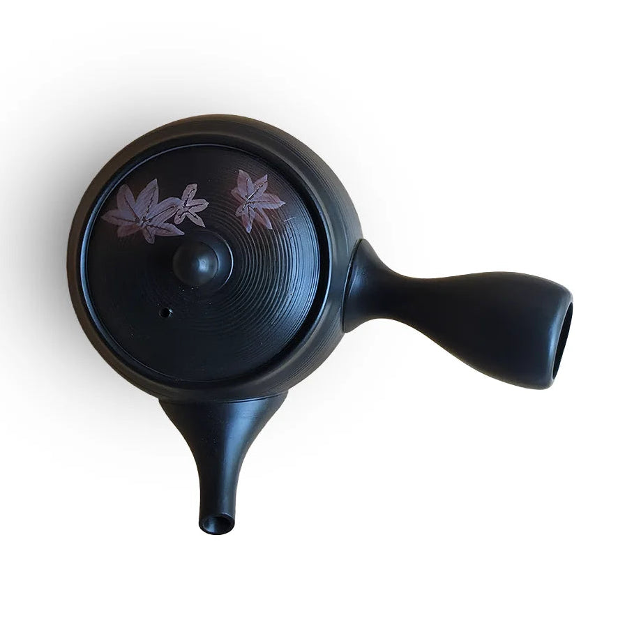 360° Filter Obi-Ami Kyusu Black Maple Leaf