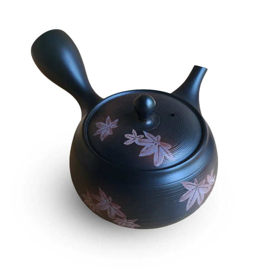 360° Filter Obi-Ami Kyusu Black Maple Leaf