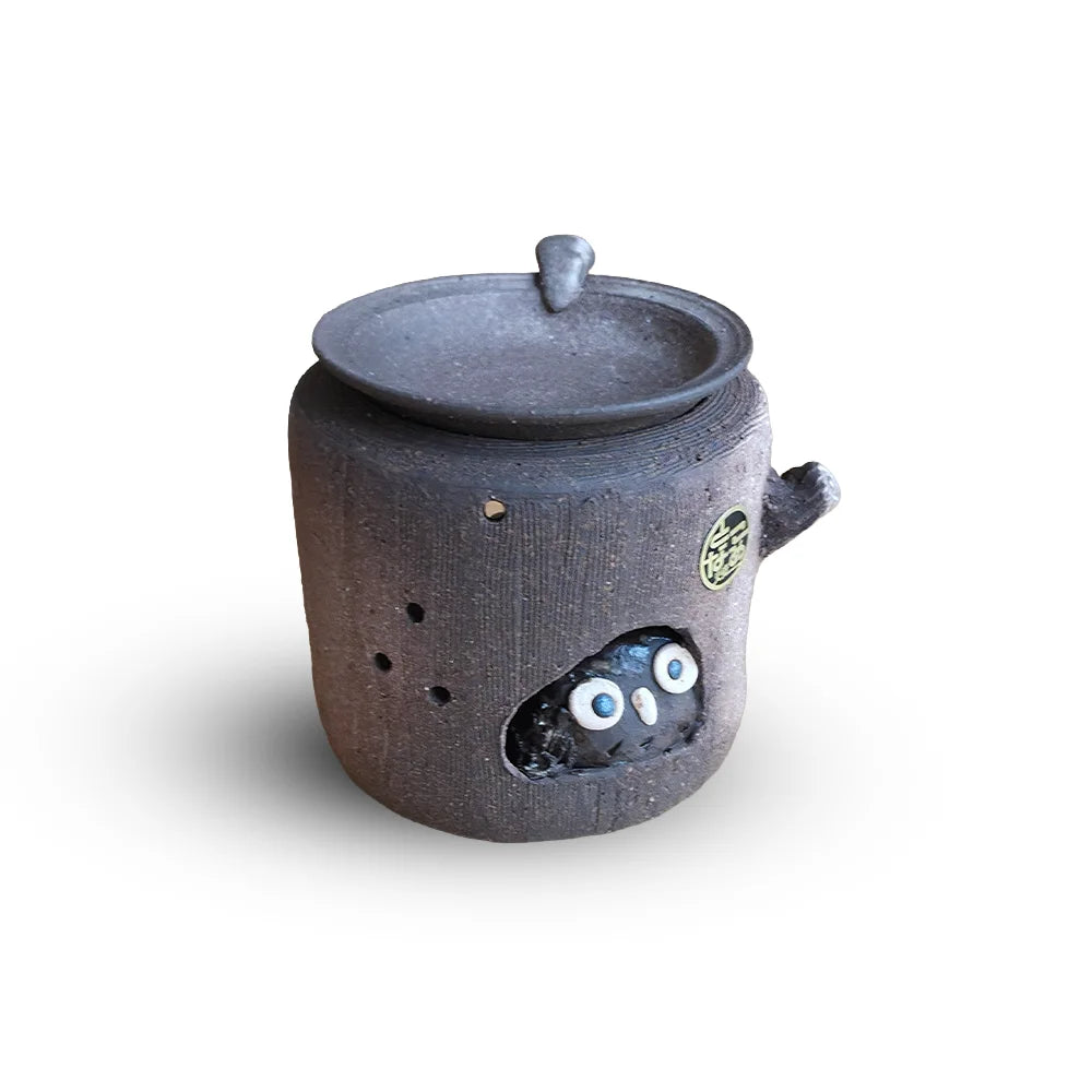 Tea Incense Burner Owl