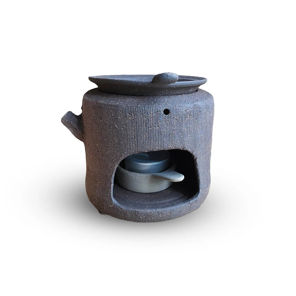Tea Incense Burner Owl
