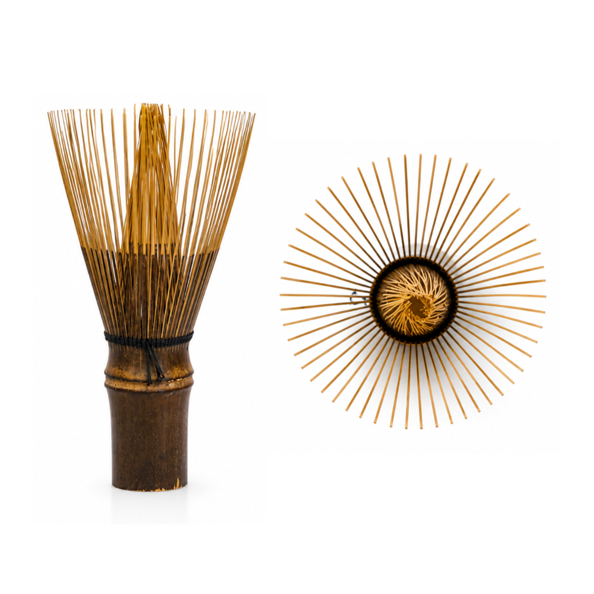 Chasen No. 118 · Dark Kurotake, 54 Tines · Koicha