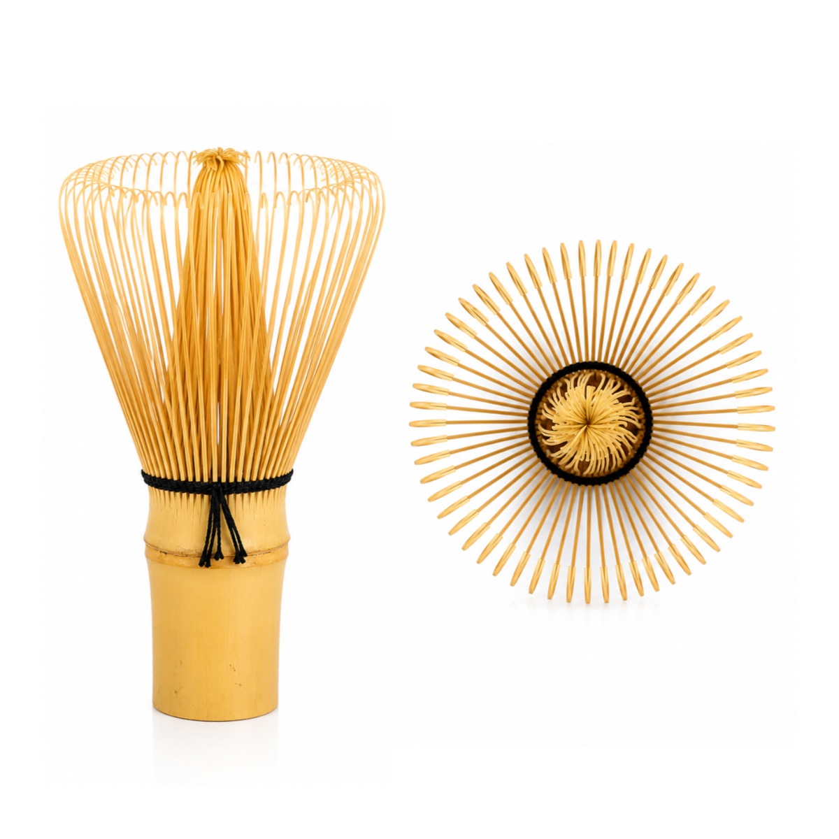 Chasen Cream No. 8 · Golden Bamboo, 60 Tines · Usucha