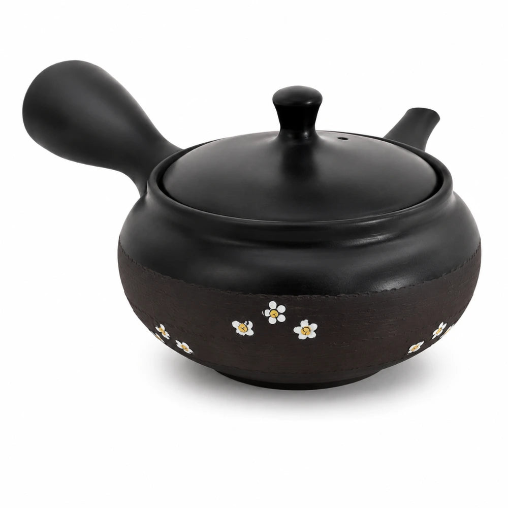 Obi-Ami Kyusu Black Flower Band