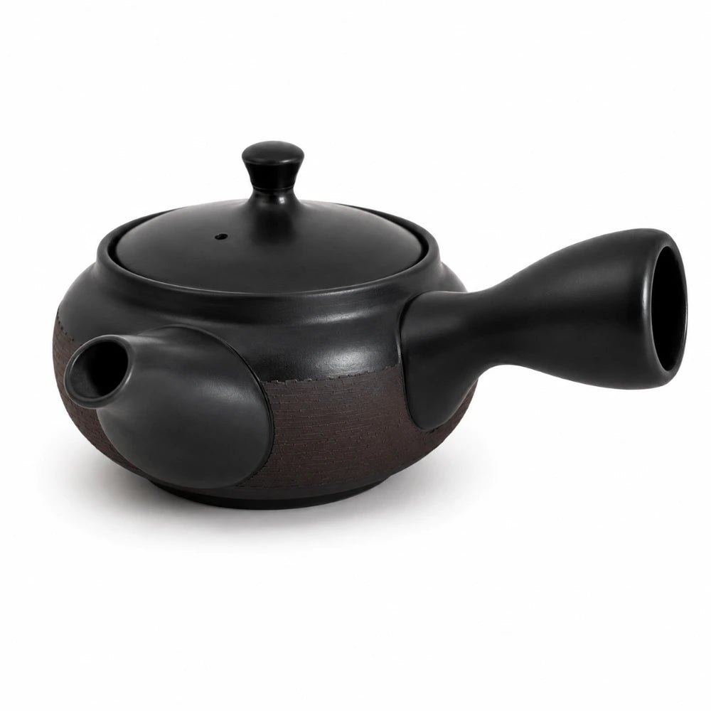Obi-Ami Kyusu Black Flower Band
