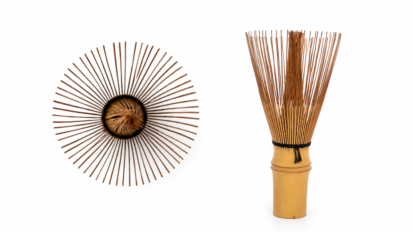 Chasen No. 113 · White Bamboo, 60 Tines · Usucha