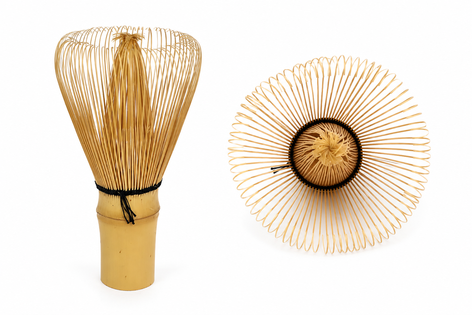 Chasen No. 107 · White Bamboo, 80 Tines · Usucha