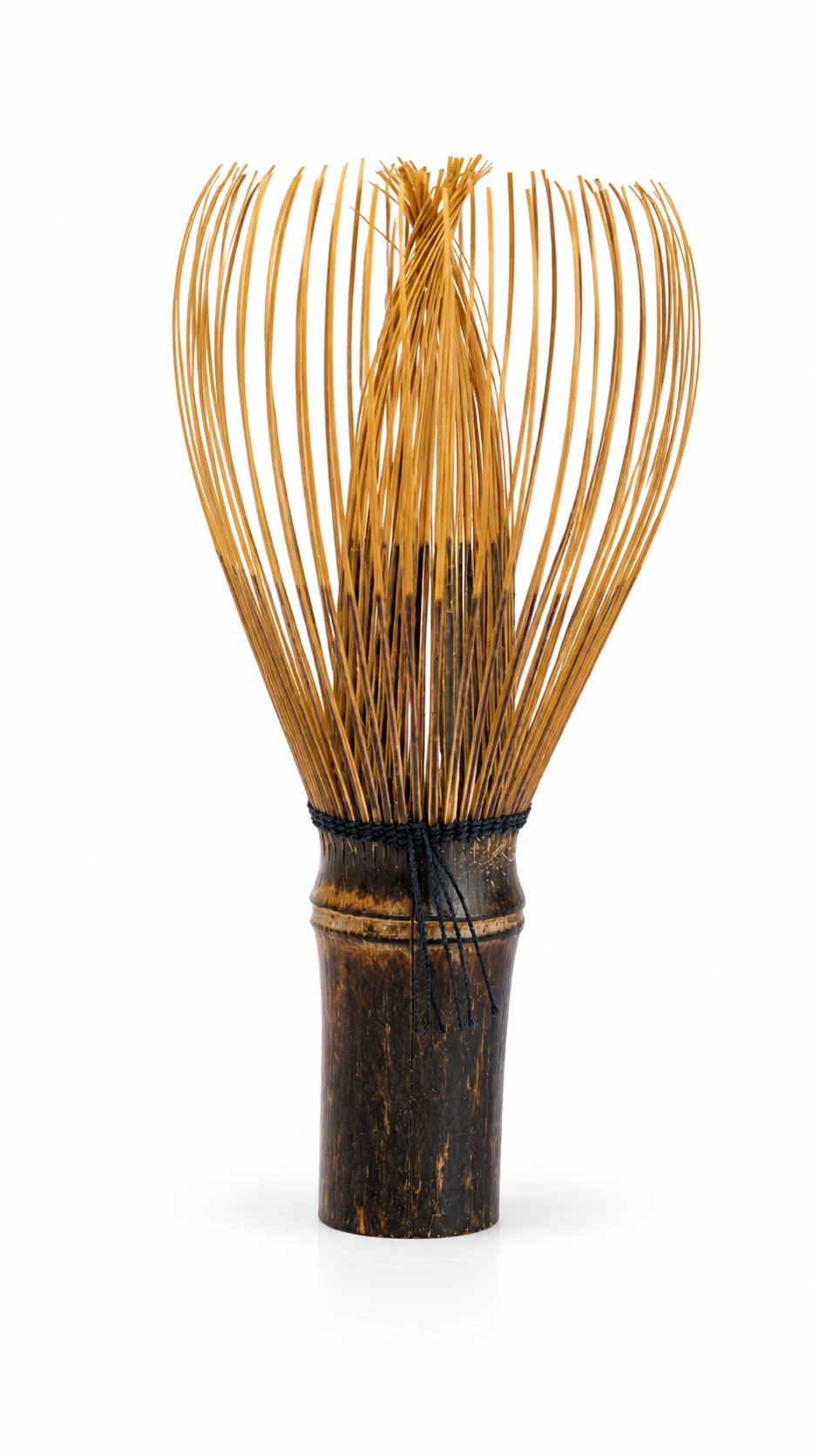 Chasen No. 102 — Dark Bamboo Matcha Whisk, Handmade in Nara