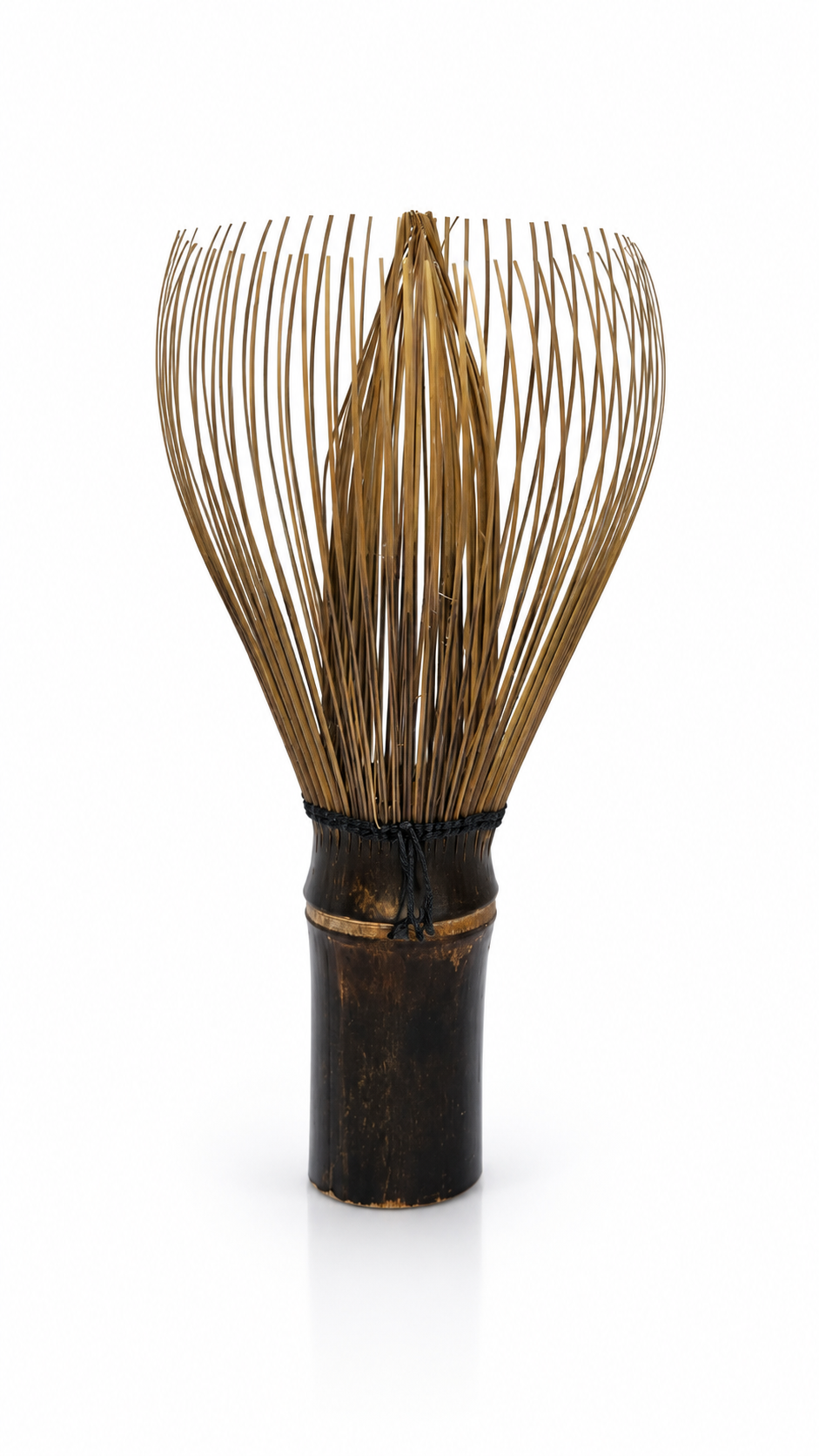 Chasen Cream No. 3 · Dark Bamboo, 56 Tines · Usucha