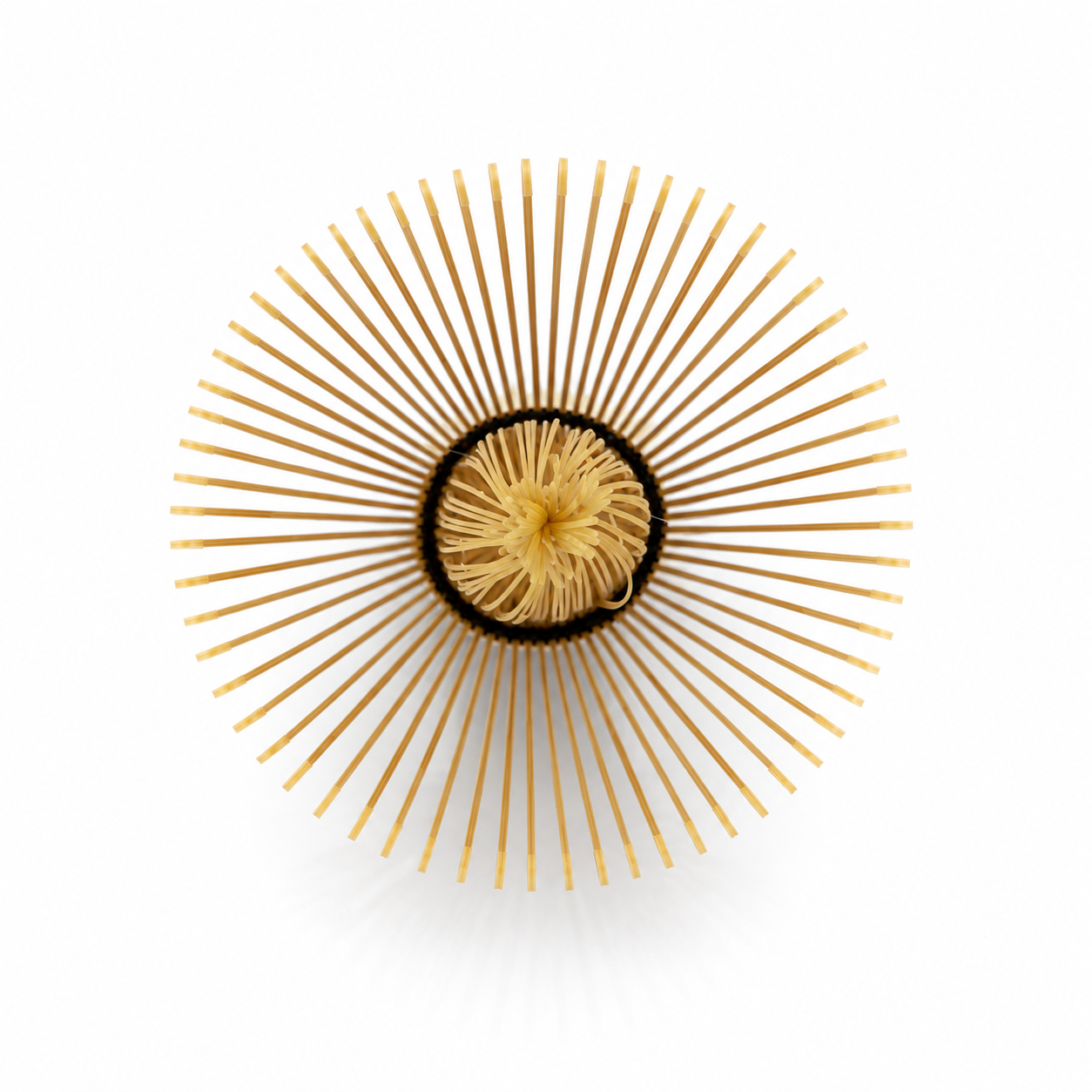 Chasen Cream No. 1 · White Bamboo, 64 Tines · Usucha