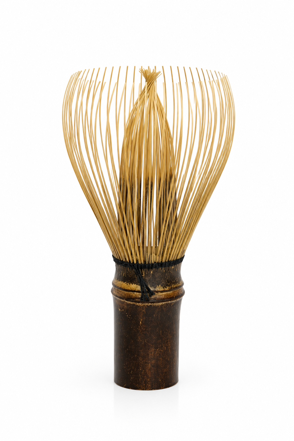Chasen Cream No. 2 · Dark Bamboo, 60 Tines · Usucha
