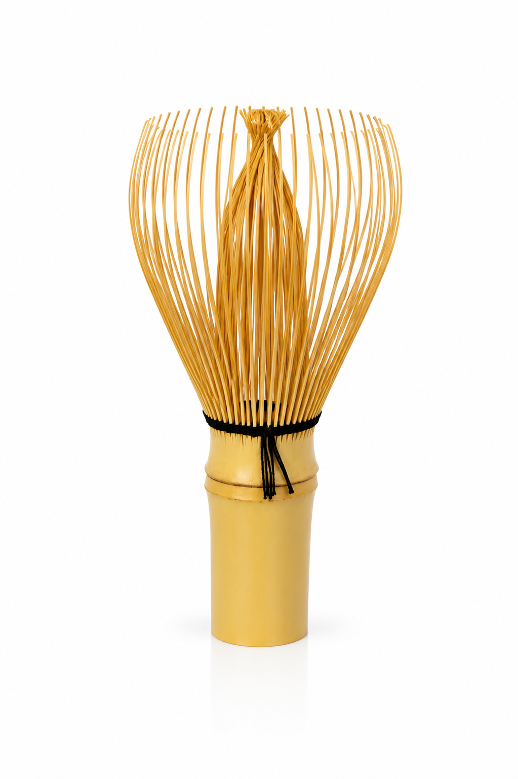 Chasen Cream No. 6 · Golden Bamboo, 54 Tines · Usucha
