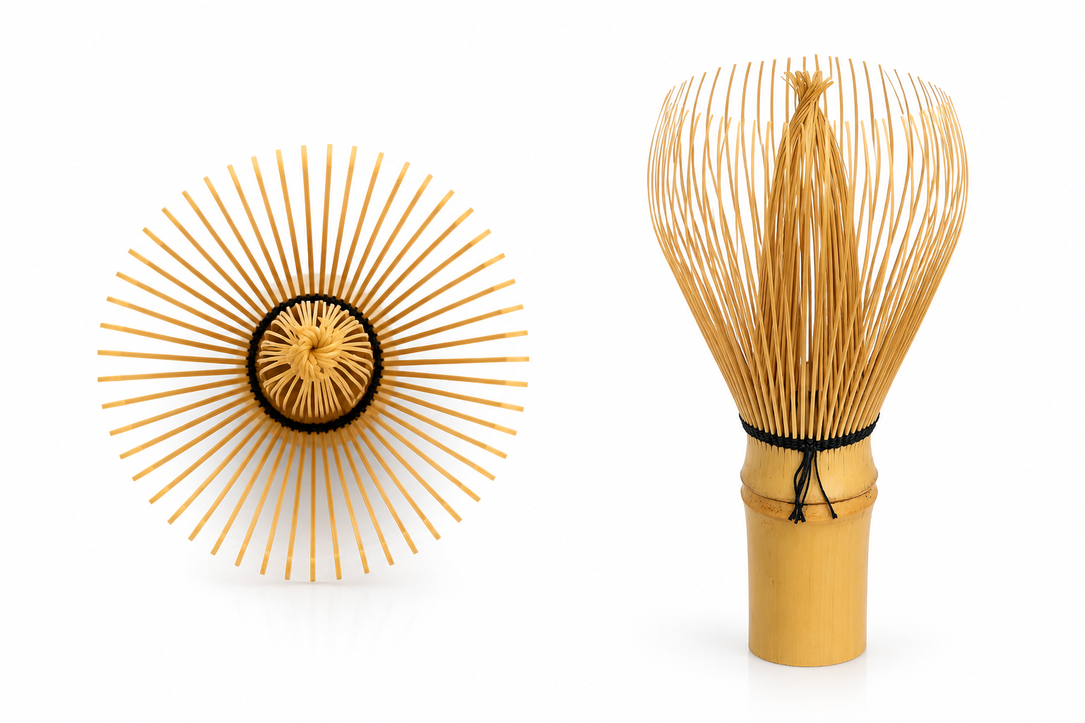 Chasen Cream No. 1 · White Bamboo, 64 Tines · Usucha
