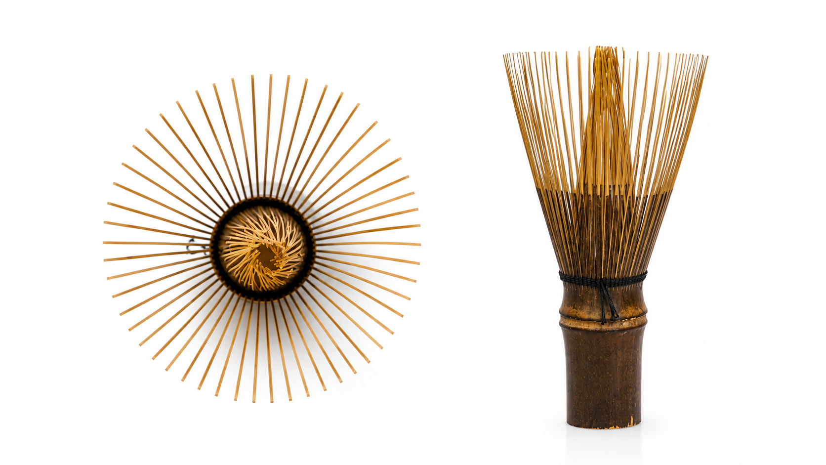 Chasen No. 118 · Dark Kurotake, 54 Tines · Koicha
