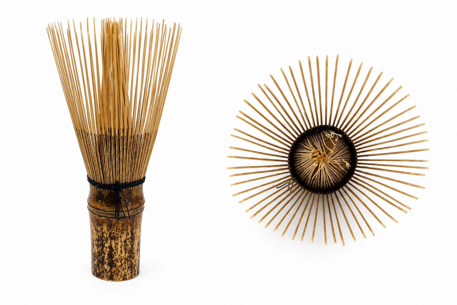Chasen No. 103 · Dark Bamboo, 60 Tines · Usucha