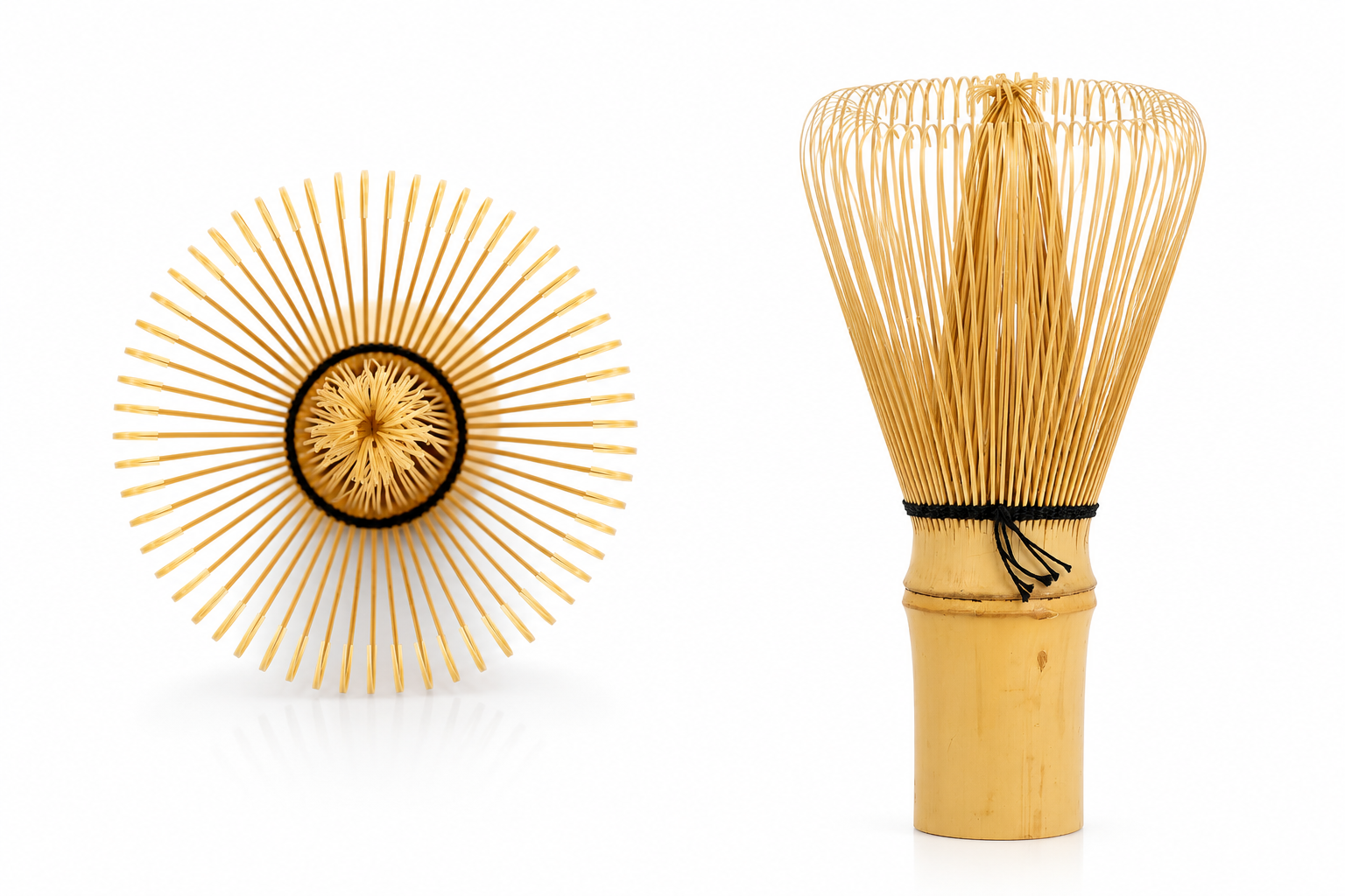 Chasen Cream No. 9 · Golden Bamboo, 60 Tines · Usucha