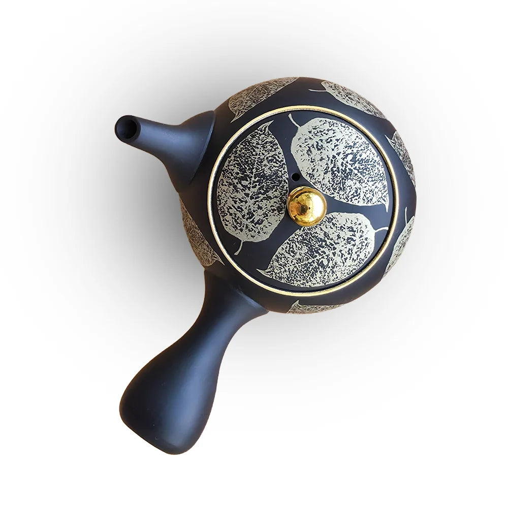 Shomei Kokudei Gold Leaf Artisan Kyusu