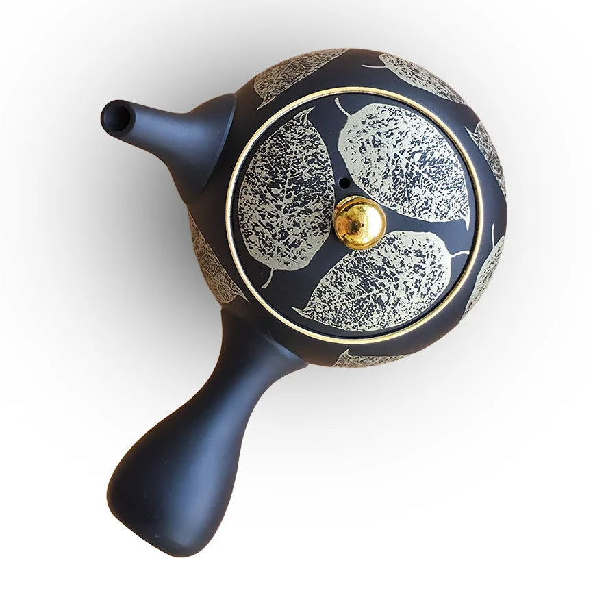 Shomei Kokudei Gold Leaf Artisan Kyusu