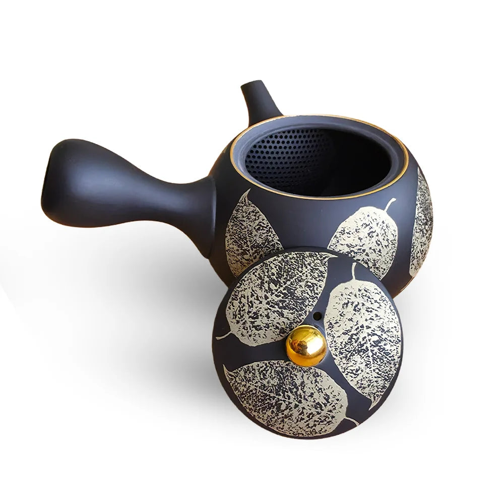 Shomei Kokudei Gold Leaf Artisan Kyusu