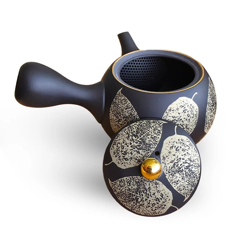 Shomei Kokudei Gold Leaf Artisan Kyusu