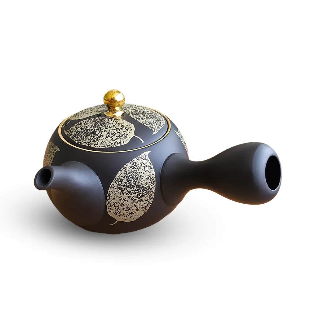 Shomei Kokudei Gold Leaf Artisan Kyusu
