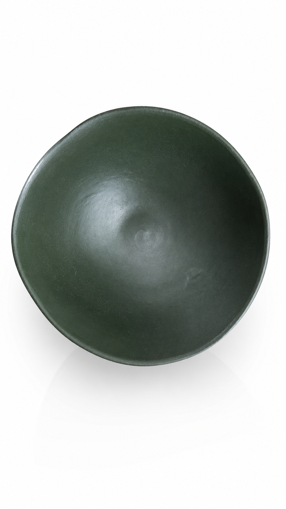 Moss Green Matcha Bowl — Chawan