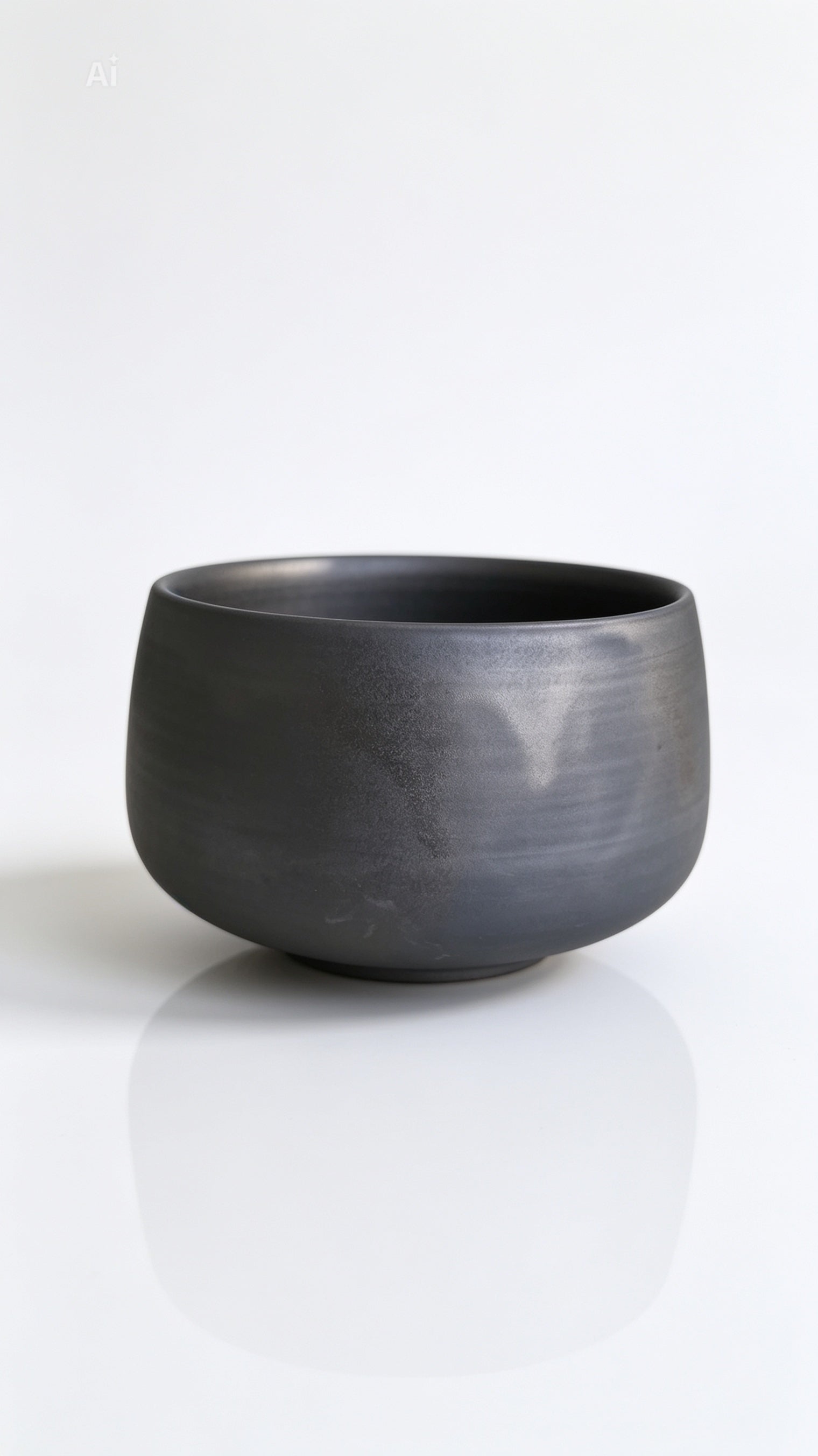AiCha Kurogane Chawan