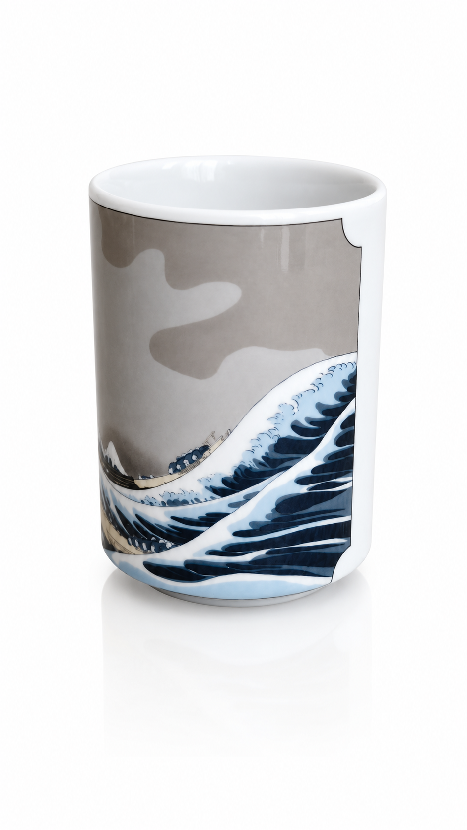 Great Wave Sushi Tea Cup — Yunomi