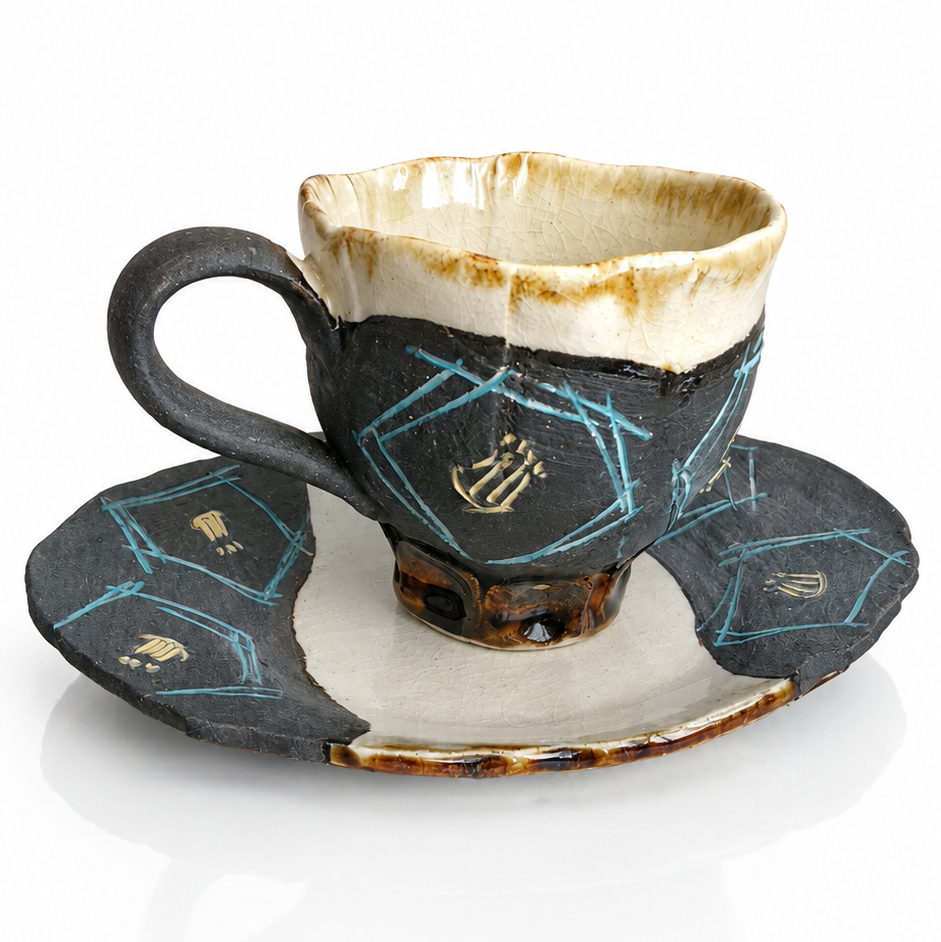 Ibaraki Twilight Lantern Cup & Saucer