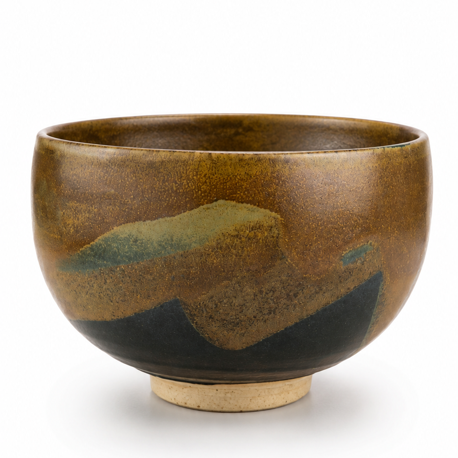 Kyoto Yōhen Tsukikage Chawan (Moonlit Shadow Matcha Bowl)