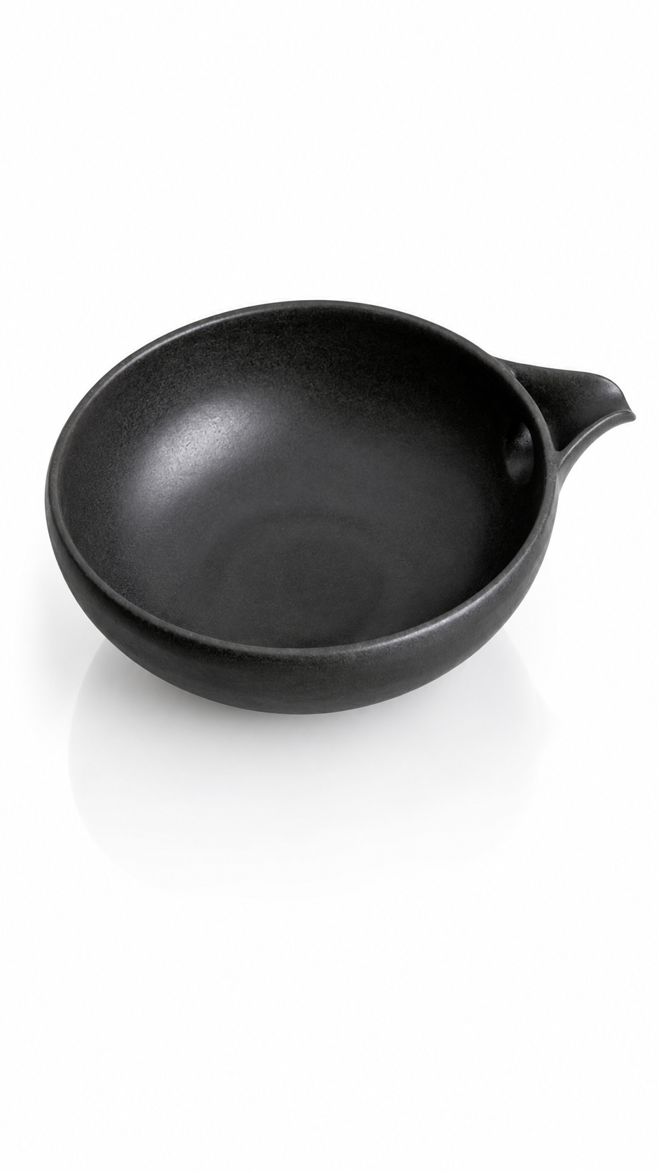Black Matcha Pouring Bowl — Katakuchi