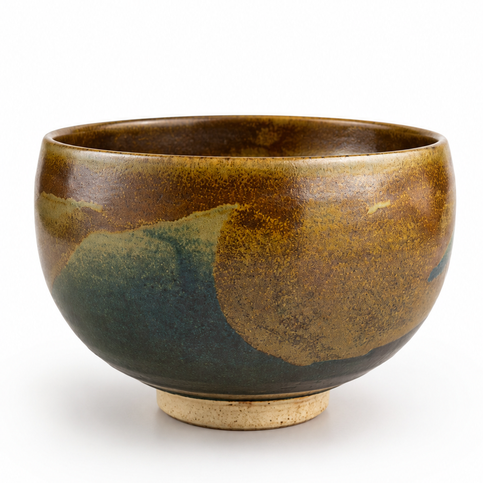 Kyoto Yōhen Tsukikage Chawan (Moonlit Shadow Matcha Bowl)