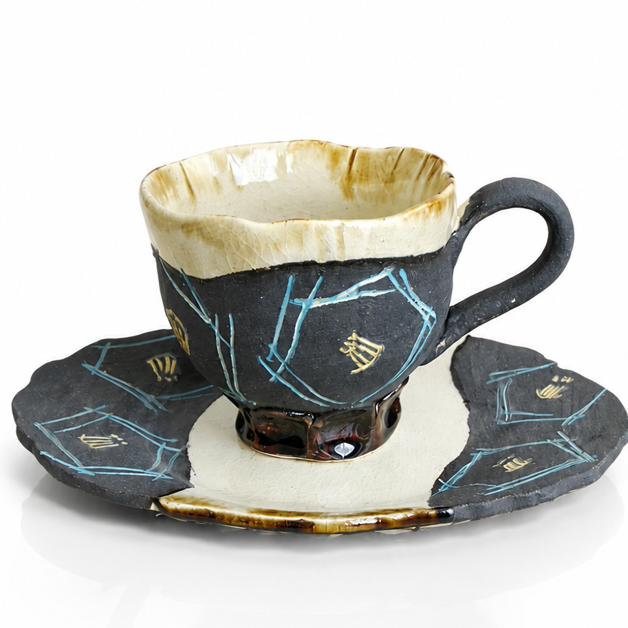Ibaraki Twilight Lantern Cup & Saucer